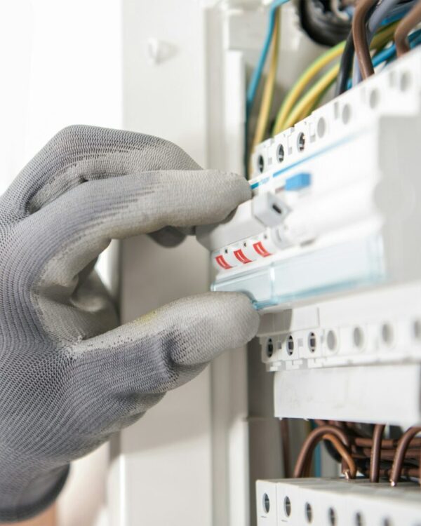 Gate motor installation and wiring